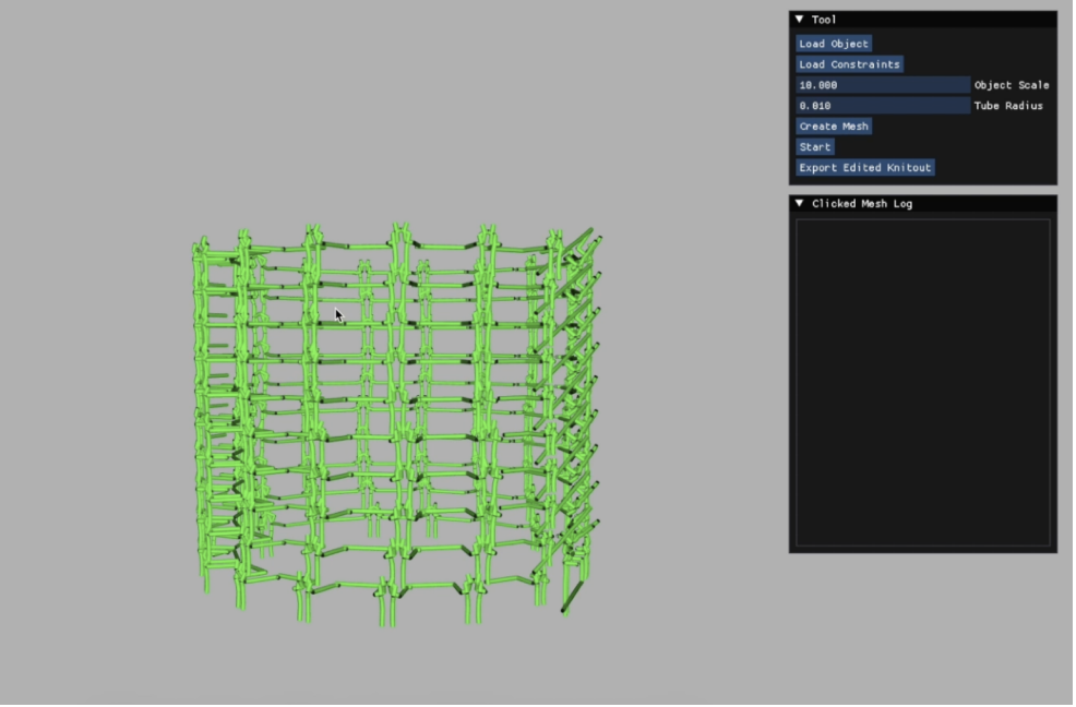 Stitch-level 3D simulation
